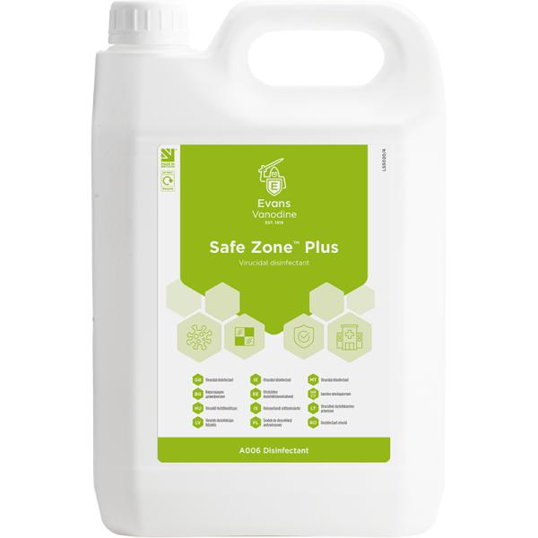 Evans-Safe-Zone-Plus-Disinfectant-5L-Eco